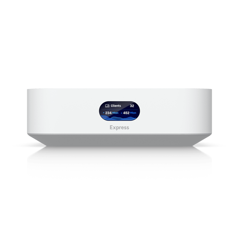 UX UniFi Express UX Cloud Gateway Compacto con WiFi 6, Ejecuta UniFi Network, Alimenta una Red Completa o Funciona como Punto de Acceso