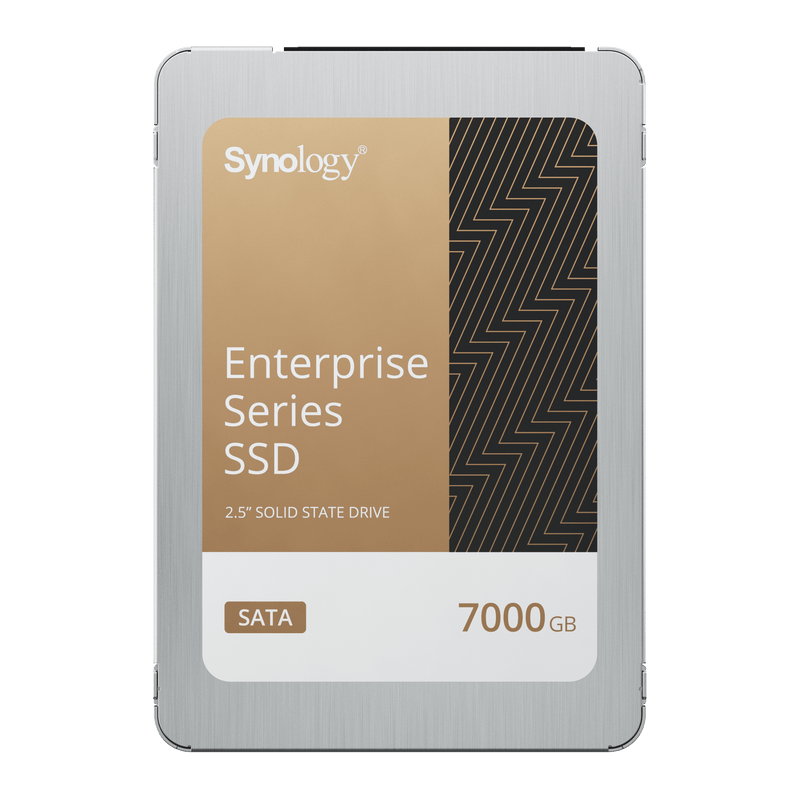 SSD SATA de 2,5 Serie Enterprise | 7000 GB | Alto Rendimiento Estable | Resistencia Empresarial | Protección de Datos Integral | Análisis de Vida Útil | Compatibilidad con Synology DSM | Garantía de 3 Años.