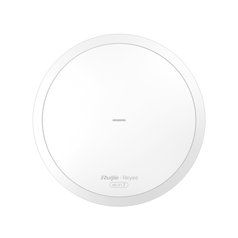 RG-RAP72 Punto de acceso Wi-Fi 7 para interior en techo hasta 3.57 Gbps doble banda 802.11be MU-MIMO 2x2