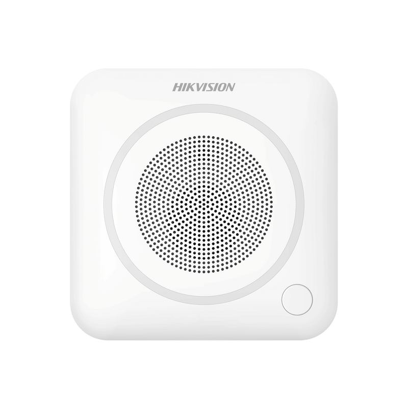 DS-PS403I-WB (AX PRO) Sirena Inalámbrica Interior / 105dB / Audio Intercom 85 dB / LED de Alerta