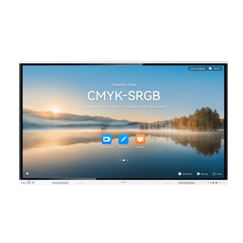 IHB2-86PB Pantalla Interactiva IdeaHub Board 3 PRO de 86 para Colaboración Inteligente, 4K, Harmony OS, Wi-Fi 6