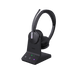 Diadema Inalámbrica WH64 Dual Teams con Micrófono Dual y Acoustic Shield 2.0 para Llamadas Claras en Entornos Ruidosos - Toer