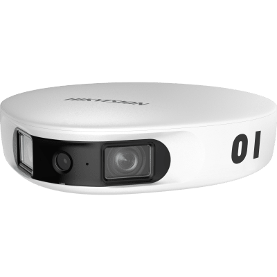 PanoVu Series / Vista Panorámica 180° / 32 Megapixel en Total / 2 Micrófonos Integrados / IP65 / PoE+ / Micro SD / Ideal para Grabar Partidos de Futbol - Toer