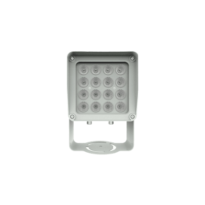 Luz Estroboscópica LED Blanco / Haz Alto 16 Lámparas / Ángulo 10° / Distancia 16-25 m / IP66 Resistente / Disipador de Aluminio / Control por Baja Luminosidad / 100V-240V