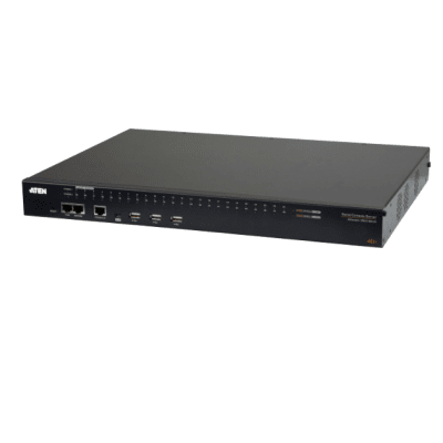 Servidor de Consola Serie 48 Puertos / Acceso Remoto Seguro In-Band y Out-of-Band / Dual Ethernet y Dual Power / Monitoreo Ambiental / FIPS 140-2