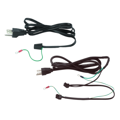 Cable de Alimentación para Ventilador / 1 Conector / 1.52 m (5 ft) / Cobre / Enchufe 3 Puntas con Tierra / Compatible con Ventiladores Compactos Hoffman