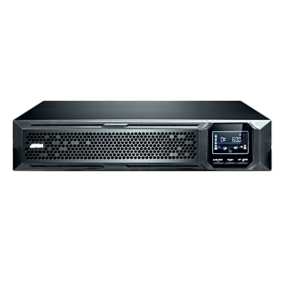 UPS Profesional Online Doble Conversión | 2000VA | Factor de Potencia 1 | Rack-Torre 2U | Batería Hot-Swappable | Pantalla LCD Multifunción | SNMP+USB+RS-232 | Modo ECO 97%