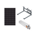 Kit  Solar para alimentar hasta 30W, Salida 12/24 Vcc,  Para alimentar camaras PTZ y Enlaces Punto a Punto, Panel Solar 180W, Bateria Litio 1280 Wh - Toer