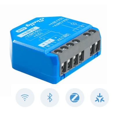 Relevador inalámbrico inteligente 16A, 110-240 V / 1  salida de contacto seco / compatible con asistente de voz Alexa, Google Home / Wifi 2.4 - Toer