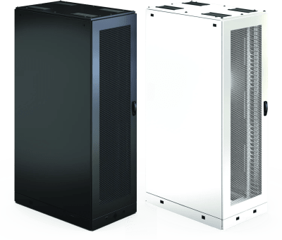 Gabinete para Servidor ProLine S1, 45U, Dimensiones 2150 x 600 x 1200 mm, Acero Negro RAL 9005, Base con Ruedas/Niveladores, Incluye Soporte para Regletas, Manejo de Cableado y Flujo de Aire
