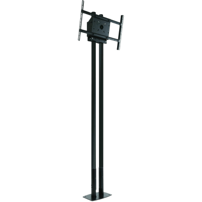 Soporte de Piso Dual Pole para Pantallas 46" a 90" / Carga Máxima 211 lb (96 kg) por Pantalla / VESA hasta 600 x 400 mm / Postes Extensibles 78" (2 m) / Gestión Integrada de Cables / Inclinación +20° a -5°