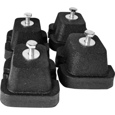 KIT DE 4 BASES ANTIVIBRATORIA PARA AIRE ACONDICIONADO