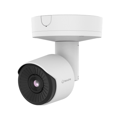 Cámara Térmica AI Radiométrica QVGA / Detector Microbolómetro 384x288 / Clasificación AI Persona-Vehiculo / Rango Temperatura -40°C a 550°C / NETD ≤30mK / IP66 IK10 / PoE y 12VDC / ONVIF S,G,T,M