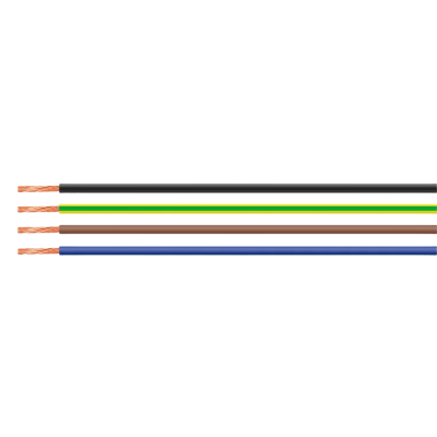 Cable Unipolar PVC H07V-K Red AWG18 / Cobre Fino Estructurado Clase 5 / 450-750 V AC / Rango Temperatura -30°C a +80°C / Retardo a la Llama / Para Instalación Fija en Tubos y Conduits