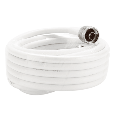 Jumper Coaxial con Cable Epcom295 | Conector N Macho en los Extremos | 21 Metros (68.90 Pies) de Longitud.