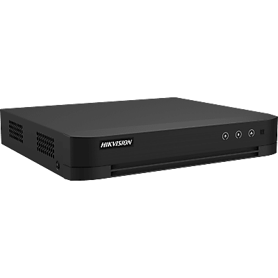 DVR 4 Canales TURBOHD + 4 Canales IP / 8 Megapixel (4K) / Audio Bidireccional / ACUSENSE / 1 Bahía de Disco Duro / Salida de Video en Full HD / H.265+ - Toer