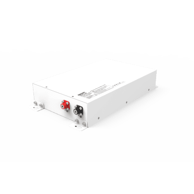 Batería de Litio Ciclo Profundo, 12.8 Vcc 100Ah LiFePO4 Case Metálico , Solar, Máximo80 A de Descarga