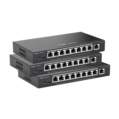 Pack Promocional Q1, tres unidades del modelo RG-ES209GC-P - Toer