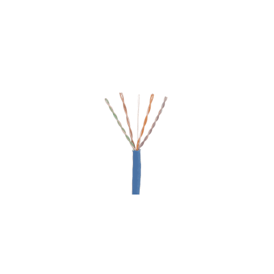 Bobina de Cable UTP 305 m. de Cobre, TX6000™ PanNet, Azul, Categoría 6 (24 AWG), CMP (Plenum), de 4 pares - Toer
