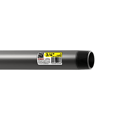 Tubería Conduit Acero Galvanizado de 1/2" / Recubrimiento Zinc Interior y Exterior / Inmersión en Caliente / Etiqueta Amarilla/ NMX-J-535-ANCE.