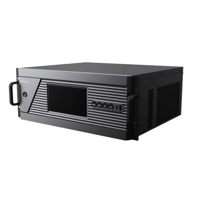 Chassis Controlador de Video Wall / 12 Slots / 4U Rack / 4K Ultra HD / Hot-Swappable / Touch LCD 7" / Genlock Sync / 8 Videowalls / 128 Escenas