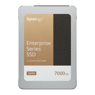 SSD SATA de 2,5" Serie Enterprise | 7000 GB | Alto Rendimiento Estable | Resistencia Empresarial | Protección de Datos Integral | Análisis de Vida Útil | Compatibilidad con Synology DSM | Garantía de 3 Años.