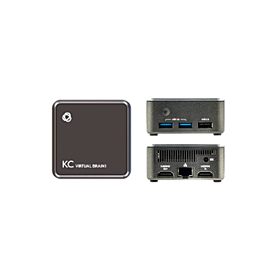 KC-Virtual Brain1 | Plataforma de Control de Espacios | 1 Instancia BRAINware | Control por Ethernet | Configuración Simple | Diseño Compacto