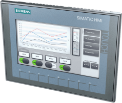 Panel HMI Basic / 7" TFT 65536 Colores / Touch/Teclado / PROFINET / Ethernet/IP / Modbus TCP/IP / WinCC TIA Portal / IP65 Frontal