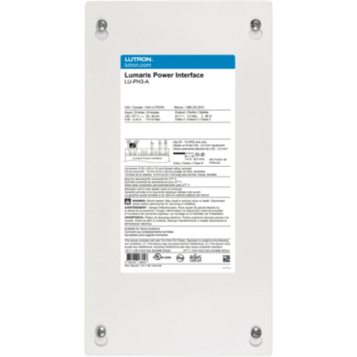 Interfaz de alimentación cableada para tira LED Lumaris, hasta 3 controladores inalámbricos, sistema RadioRA 3