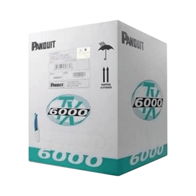 Bobina de Cable UTP 305 m. de Cobre, TX6000™ PanNet, Reelex, Amarillo, Categoría 6 Mejorado (23 AWG), PVC (CM), de 4 pares - Toer