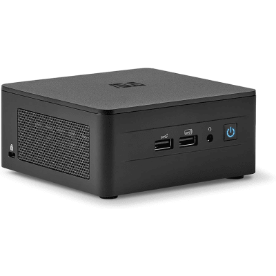Mini PC ASUS NUC 13 PRO / Procesador Intel Core i7-1360P 13ª Gen / 12 Cores 16 Threads / Gráficos Intel Iris Xe / 4K Quad Display / Wi-Fi 6E + 2.5GbE / Expansión M.2 PCIe Gen4 + SATA / Factor Forma 4x4 Ultracompacto / Operación 2 - Toer