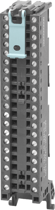 Front Connector SIMATIC S7-1500 / Conexión Tipo Tornillo 40 Polos / Para Módulos 35 mm / 4 Puentes de Potencial / Incluye Bridas / Certificaciones ATEX