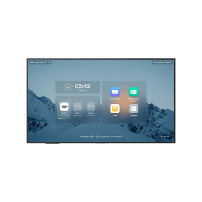 Pantalla Profesional Yealink de 65" MD-65 para Salas de Juntas, con Integración a MeetingBars y Control Inteligente - Toer