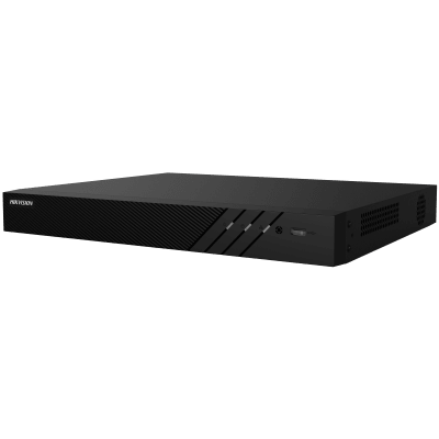 NVR 8 Megapixel (4K) (Compatible con Cámaras ACUSENSE) / 16 canales IP / 16 Puertos PoE+ / 2 Bahías de Disco Duro / Salida de Vídeo en 4K / 300 Metros PoE Modo Extendido - Toer
