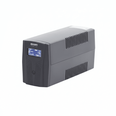 UPS de 850VA/510W / Topología Línea Interactiva / Entrada y Salida 120 Vca / Clavija NEMA 5-15P / 6 Tomas NEMA 5-15R / Sin RJ11 ni RJ45