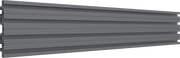 RIEL DE MONTAJE PARA SOPORTE DE VIDEOWALL LED  68 CM, FABRICADO EN ALUMINIO - Toer