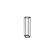 Rack de Cuatro Postes Estándar de 19", Rieles Con Orificio Para Tuerca Enjaulada, Profundidad Ajustable de 23 a 42 in, 45 Unidades de Rack, Color Negro - Toer