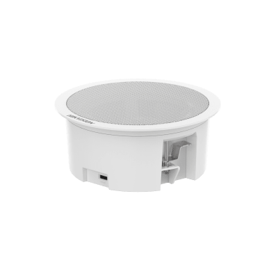 Altavoz IP | Montaje en Plafón | 3 Watts | PoE+| Reproducción de Audio vía Red | Bluetooth | Hik-connect/ Hikcentral Profesional