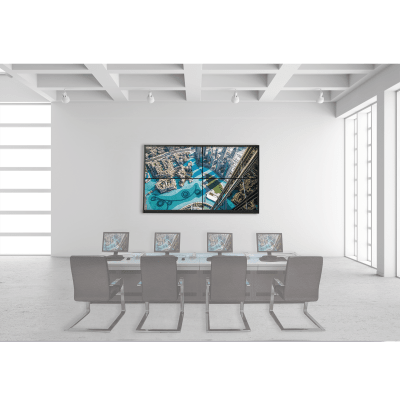 Kit Videowall 2X2 / Incluye 4 Pantallas de 55" / Decoder / Base de Pared / Accesorios de Instalación - Toer
