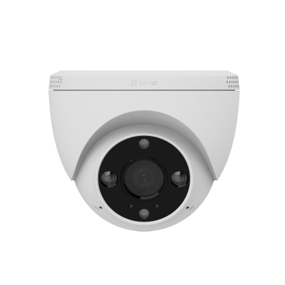 Domo IP 3 Megapíxel (2K) / PoE / Sirena y Estrobo /Audio de Dos Vías / Detección Humana y Vehiculo / Notificación Push / Audios Personalizables / Ranura Para Memoria hasta 512GB / Uso en Exterior IP67