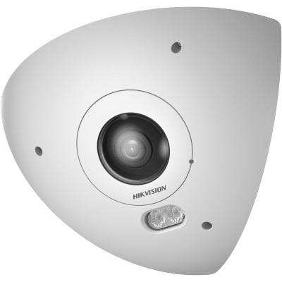 Fisheye IP 4 Megapixel / Panorámica 180° - 360° / Exterior IP67 / IK10 / PoE / Múltiples Vistas por iVMS-4200 / MicroSD