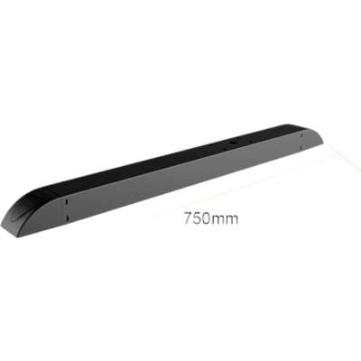 Accesorio - Soporte para Estructura de Piso para Videowall de 75 cm | Longitud total 815.6 mm | Altura 76.2 mm | Profundidad 50 mm | Incluye Herramientas de Montaje | Tornillos M8 | Tapas de Cierre