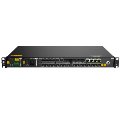 OLT Mini Box / 16 Puertos Agile-PON / 4 x 10GE/25GE + 2 x 10GE Uplink / 2048 ONUs / 1U / Soporte GPON-XG-PON-XGS-PON / Proteccion Tipo B/C / Alimentacion AC-DC Dual / -40 a 55 C