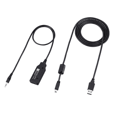 Interfaz de programación con adaptador USB. Para radios ICF3/4S, F11/21, F3G/4G, F14/24, F3021/4021, F33G/43G, F43TR, F320/420, FR3000/4000.