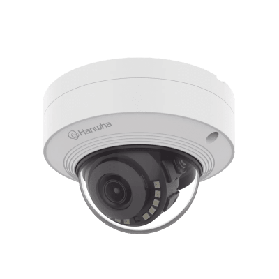 Cámara IP Tipo Domo con inteligencia artificial Antivandálica 5 Megapíxel / Lente 3 mm / IR 20M / WDR 120db / Exterior IP66 / IK10 / NEMA4X / H.265 & WiseStream / Conteo de personas y vehiculos - Toer