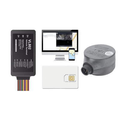 Kit localizador vehicular / 4G LTE / BLE / RS485 / Audio dos vias (requiere accesorios) / incluye SIM500MB2Y, Plataforma EPCOMGPSCODE y UL212 Sensor ultrasonico - Toer