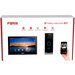 Kit Videoportero IP Fanvil VIK-01, Estación Interior SIP i504W + Frente de Calle i60, Llamadas HD, Desbloqueo Remoto, App Fanvil Link, Wi-Fi 2.4G/5G, PoE - Toer
