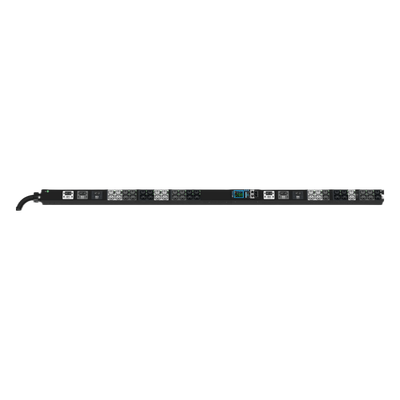 PDU Inteligente Enlogic Advantage MSPO / 42 Tomas (21) C13 + (21) 4-en-1 C13/C15/C19/C21 / 208 Vca Trifásico 3P Delta 60 A (48 A) / 17.3 kVA / Monitoreo y Switcheo por Toma / 0U Vertical 1.78 m (5.8 ft)