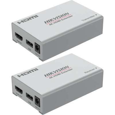 Kit Extensor de Video y Audio por HDMI en 4K / Hasta 120 Metros (30 Hz) y 60 Metros (60 Hz) de Distancia con Cat 6 / Cero Latencia - Toer