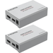 Kit Extensor de Video y Audio por HDMI en 4K / Hasta 120 Metros (30 Hz) y 60 Metros (60 Hz) de Distancia con Cat 6 / Cero Latencia - Toer
